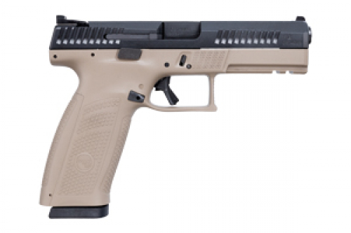CZ P-10 F Full Size 9mm FDE Frame/Black Slide Pistol