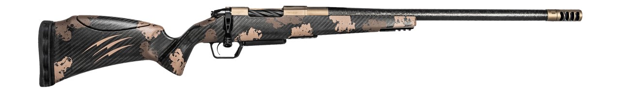 Fierce Carbon Mini Rogue XP 22 Creedmoor 18-Inch Rifle, Smoked Bronze / Sonora Ambush Camo Carbon Fiber